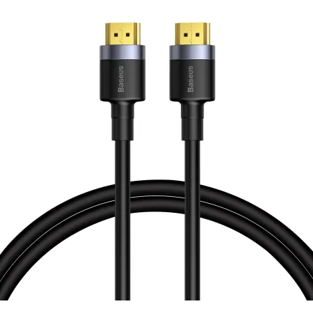 Кабель Baseus 4KHDMI Male to 4KHDMI Male Cafule Cable HDMI2.0 2m Черный