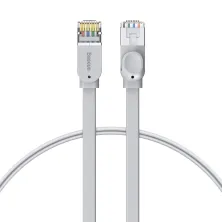 Кабель Baseus High Speed RJ45 Gigabit Network Cable Ethernet Плоский 1m Серый