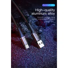 Кабель Baseus Halo Data Cable USB to Micro USB 3A 1m Чорний