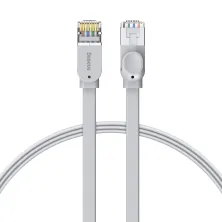 Кабель Baseus High Speed RJ45 Gigabit Network Cable Ethernet Плоский 3m Сірий