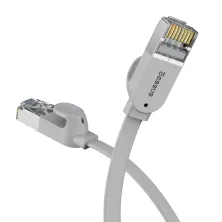 Кабель Baseus High Speed RJ45 Gigabit Network Cable Ethernet Плоский 0.5m Серый