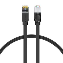 Кабель Baseus High Speed RJ45 Gigabit Network Cable Ethernet Плоский 3m Чорний