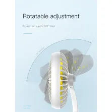 Вентилятор портативний BASEUS Pudding-Shaped Fan Білий