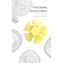 Вентилятор портативний BASEUS Pudding-Shaped Fan Білий