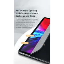 Чехол Baseus для iPad Pro 12.9" (2020) Simplism Magnetic Leather Case Черный
