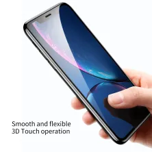 Защитное стекло Baseus для iPhone XR Full Coverage Curved Tempered Glass Protector 6.1inch Черный