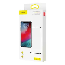 Защитное стекло Baseus для iPhone XR Full Coverage Curved Tempered Glass Protector 6.1inch Черный