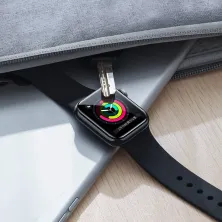 Защитное стекло BASEUS для Apple Watch 1/2/3 42 mm Full Cover 0.2mm Черный