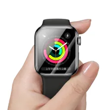 Защитное стекло BASEUS для Apple Watch 1/2/3 42 mm Full Cover 0.2mm Черный