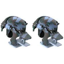 Игровые триггеры для смартфона Baseus Level 3 Helmet PUBG Gadget GA03 Camouflage Синий