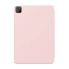 Чехол Baseus для iPad Pro 12.9" (2020) Simplism Magnetic Leather Case Розовый