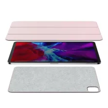 Чехол Baseus для iPad Pro 12.9" (2020) Simplism Magnetic Leather Case Розовый
