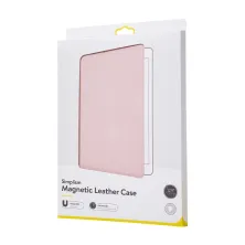Чехол Baseus для iPad Pro 12.9" (2020) Simplism Magnetic Leather Case Розовый