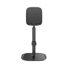 Тримач для телефону та планшета настільний Baseus Literary Youth Desktop Bracket Telescopic Чорний