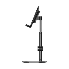 Тримач для телефону та планшета настільний Baseus Literary Youth Desktop Bracket Telescopic Чорний