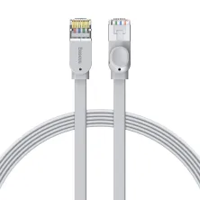 Кабель Baseus High Speed RJ45 Gigabit Network Cable Ethernet Плоский 5m Сірий