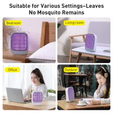 Лампа знищувач комах Baseus Baijing Desktop Mosquito Lamp Білий
