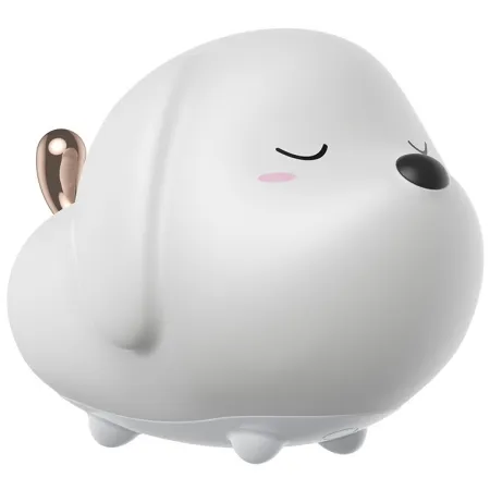 Ночной детский светильник Baseus Cute Series Doggie Silicone с встроенным акуумулятором 1100 mAh Белый