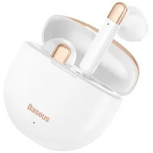 Бездротові Bluetooth навушники Baseus Encok AirNora TWS W2 Білий