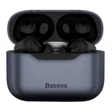 Бездротові Bluetooth навушники Baseus Encok SIMU TWS S1 Pro з функціями шумоподавлення ANC та бездротової зарядки Qi Чорний