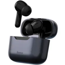 Бездротові Bluetooth навушники Baseus Encok SIMU TWS S1 Pro з функціями шумоподавлення ANC та бездротової зарядки Qi Чорний