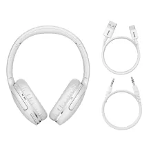 Беспроводные Bluetooth наушники Baseus Encok D02 Pro Белый