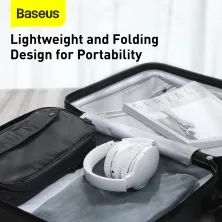 Беспроводные Bluetooth наушники Baseus Encok D02 Pro Белый