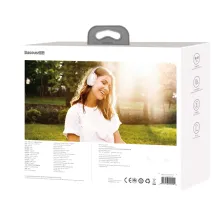 Беспроводные Bluetooth наушники Baseus Encok D02 Pro Белый