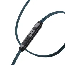 Наушники Baseus Encok H19 Wired Earphone 3.5mm Синий