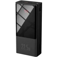 УМБ Baseus Super Mini 20000mAh 22.5W 5A с технологией QC3.0+PD3.0 + Кабель USB to Type-C Черный