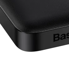 УМБ Baseus Bipow Digital Display 10000mAh 15W 3A 2USB + Type-C Чорний