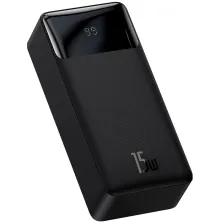 УМБ Baseus Bipow Digital Display 30000mAh 15W 3A 2USB + Type-C Чорний