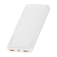 УМБ Baseus Bipow Digital Display 10000mAh 20W 3A з технологією QC3.0 + PD3.0 2USB + Type-C + Кабель USB to Micro USB Білий