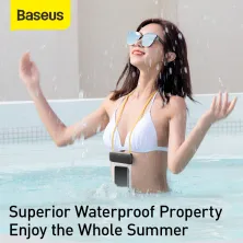 Водонепроницаемый чехол Baseus Let's go Slip Cover Waterproof Bag Черный-Желтый