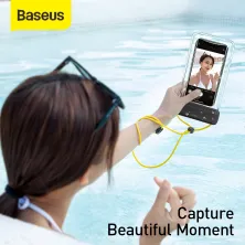 Водонепроницаемый чехол Baseus Let's go Slip Cover Waterproof Bag Черный-Желтый