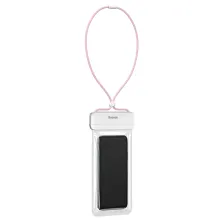 Водонепроницаемый чехол Baseus Let's go Slip Cover Waterproof Bag Белый-Розовый