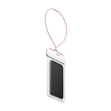 Водонепроницаемый чехол Baseus Let's go Slip Cover Waterproof Bag Белый-Розовый