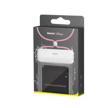 Водонепроницаемый чехол Baseus Let's go Slip Cover Waterproof Bag Белый-Розовый