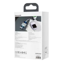 УМБ Baseus Q Pow 20000mAh 20W 5A з технологією QC3.0+PD3.0 та iP кабелем 20W Фіолетовий