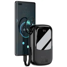УМБ Baseus Q Pow 20000mAh 22.5W 5A с технологией QC3.0+PD3.0 и Type-C кабелем 22.5W Черный
