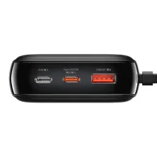 УМБ Baseus Q Pow 20000mAh 22.5W 5A с технологией QC3.0+PD3.0 и Type-C кабелем 22.5W Черный
