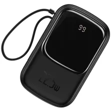УМБ Baseus Q Pow 20000mAh 22.5W 5A з технологією QC3.0+PD3.0 та Type-C кабелем 22.5W Чорний