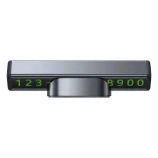 Автовизитка парковочная карта Baseus Square Bar Temporary Parking Number Plate версия для двух номеров Черный