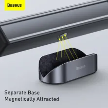 Автовизитка парковочная карта Baseus Square Bar Temporary Parking Number Plate версия для двух номеров Черный