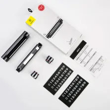 Автовизитка парковочная карта Baseus Metal Temporary Parking Number Plate Серебристый