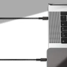 Кабель Baseus Tungsten Gold Fast Charging Data Cable Type-C to Lightning PD 20W 2.4А 2m Чорний