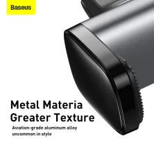 Автодержатель для телефона Baseus Steel Cannon Air Outlet Car Mount в воздуховод Черный