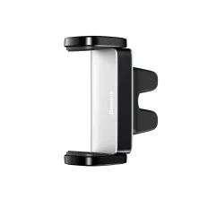 Автодержатель для телефона Baseus Steel Cannon Air Outlet Car Mount в воздуховод Серебристый