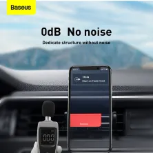 Автодержатель для телефона Baseus Steel Cannon Air Outlet Car Mount в воздуховод Красный