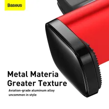 Автодержатель для телефона Baseus Steel Cannon Air Outlet Car Mount в воздуховод Красный